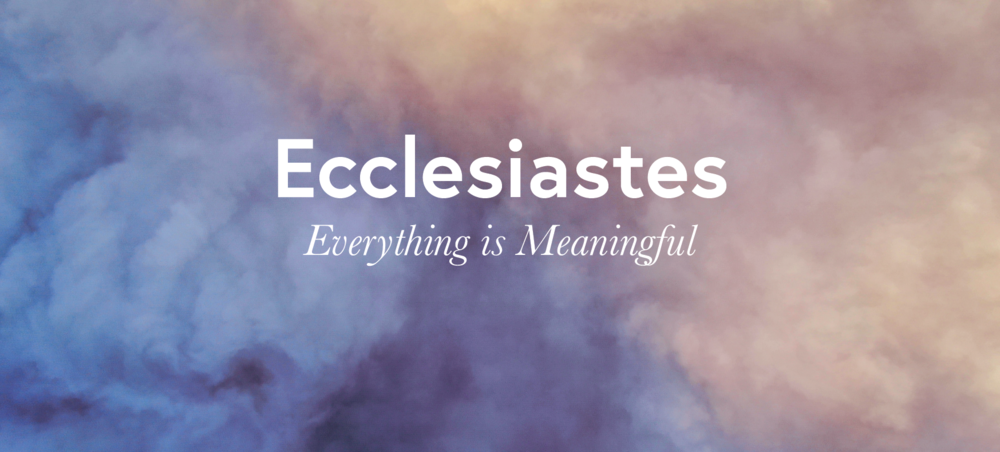 Ecclesiastes – Christian Reformation Community Church